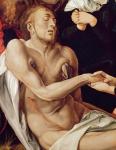 Detail of Lamentation for Christ, 1500-03 (oil on panel) (see 61055)