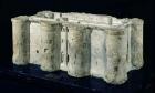 Model of the Bastille made from one of the stones of the Bastille, 1789 (stone)