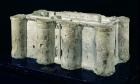 Model of the Bastille made from one of the stones of the Bastille, 1789 (stone)