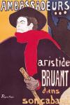 Poster advertising Aristide Bruant (1851-1925) in his cabaret at the Ambassadeurs, 1892 (litho)