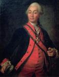 Portrait of Field Marshal Generalissimo, Count Aleksandr Vasilievich Suvorov (1729-1800), 1786 (oil on canvas)