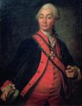 Portrait of Field Marshal Generalissimo, Count Aleksandr Vasilievich Suvorov (1729-1800), 1786 (oil on canvas)