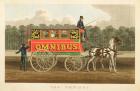 The Omnibus, engraved by Robert Havell, 1833 (coloured engraving)