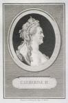 Catherine II (1729-96) (engraving)