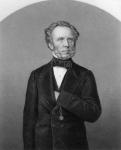 Portrait of Edward Baines (engraving) (b/w photo)