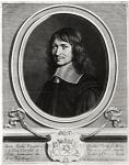 Portrait of Nicolas Fouquet (1615-80) 1662 (engraving) (b/w photo)