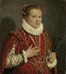 Portrait of a Young Woman, 1560-78 (oil on canvas)