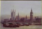 Westminster (w/c on paper)
