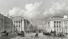 Waterloo Place and part of Regent Street, pub.1828 (engraving)