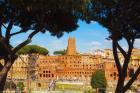Trajan's Forum and market dating from the second century AD, Rome, Italy (photo)