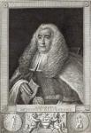 Honourable Mr Justice Blackstone, engraved by Hall (engraving)