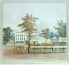 The Old House and entrance to Vauxhall Gardens, 1751 (w/c on paper)