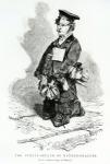 The Street Seller of Nutmeg-graters, illustration taken from The London Labour and the London Poor by Henry Mayhew, circa 1840 (engraving)