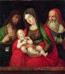 Virgin and Child with St. John the Baptist and St. Jerome (panel)