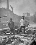 Dock Workers, from 'Street Life in London', 1877 (b/w photo)