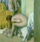 After the Bath, Woman Drying her Left Foot, 1886 (pastel on cardboard)