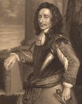 Portrait of Algernon Sidney (1622-83) from 'Lodge's British Portraits', 1823 (engraving)