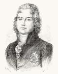 Charles Maurice de Talleyrand-Périgord, prince de Bénévent, then prince de Talleyrand, 17541838. Prime minister of France. From Nuestro Siglo, published 1883.