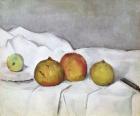 Fruit on a Cloth, c.1890 (oil on canvas)