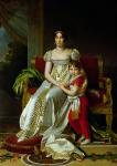 Hortense de Beauharnais (1783-1837) Queen of Holland and her Son, Napoleon Charles Bonaparte (1802-07) 1806 (oil on canvas)