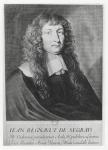 Portrait of Jean Regnault de Segrais (engraving)