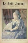 Jubilee of the Queen of England, front cover of 'Le Petit Journal', 27 June 1897 (coloured engraving) (see also 116065)