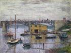 Bridge at Argenteuil on a Gray Day, c.1876 (oil on canvas)
