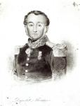 Abel Aubert Dupetit-Thouars (1793-1864) (engraving) (b/w photo)