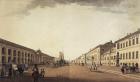 Nevsky Prospekt, 1799 (w/c on paper)