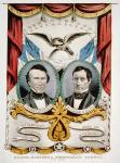 Democratic presidential campaign banner, 1852 (lithograph)