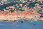 View of the old city and port, Dubrovnik, Croatia (photo)