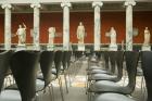 The Concert Hall lined with Roman statuary, Ny Carlsberg Glyptotek, Copenhagen, Denmark (photo)