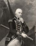 Admiral Lord Cuthbert Collingwood, engraved by W. Finden, from 'National Portrait Gallery, volume III', published c.1835 (litho)