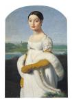 Portrait of Mademoiselle Caroline Riviere (1793-1803), 1805 (oil on canvas)