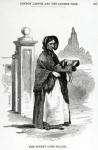 The Street Comb Seller, illustration taken from The London Labour and the London Poor by Henry Mayhew, circa 1840 (engraving)