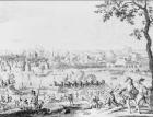 The Battle of Zutphen, 22nd September 1586 (engraving)