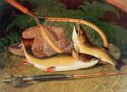 Still Life with a Salmon Trout, a Rod and a Net