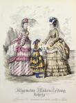 German fashions from Leipzig published in 'Moniteur de la Mode'