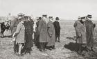 King George V visits the Western Front in November, 1915. From Edward VIII His Life and Reign.