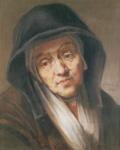 Copy of a portrait by Rembrandt of his mother, 1776 (pastel on paper)