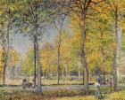 The Bois de Boulogne (oil on canvas)