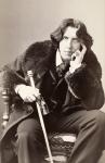 Oscar Wilde (b/w photo)