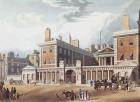 View of the Admiralty, 1818 (colour engraving)