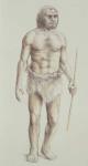 Neanderthal Man (pencil on paper)