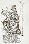 The Prophet Isaiah, holding the saw with which some say he was martyred, after a 15th century work, from 'Les Arts au Moyen Age', published 1873 (litho)