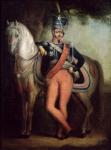 Prince Josef Anton Poniatowski (1763-1813) by his horse, c.1800-13 (oil on canvas)