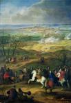 The Siege of Mons by Louis XIV (1638-1715) 9th April 1691 (oil on canvas)