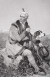 Portrait of Daniel Boone (1734-1820) (litho)