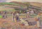 The Potato Harvest, 1886 (oil on canvas)