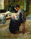 Portrait of the Artist's Mother Sewing, 1885